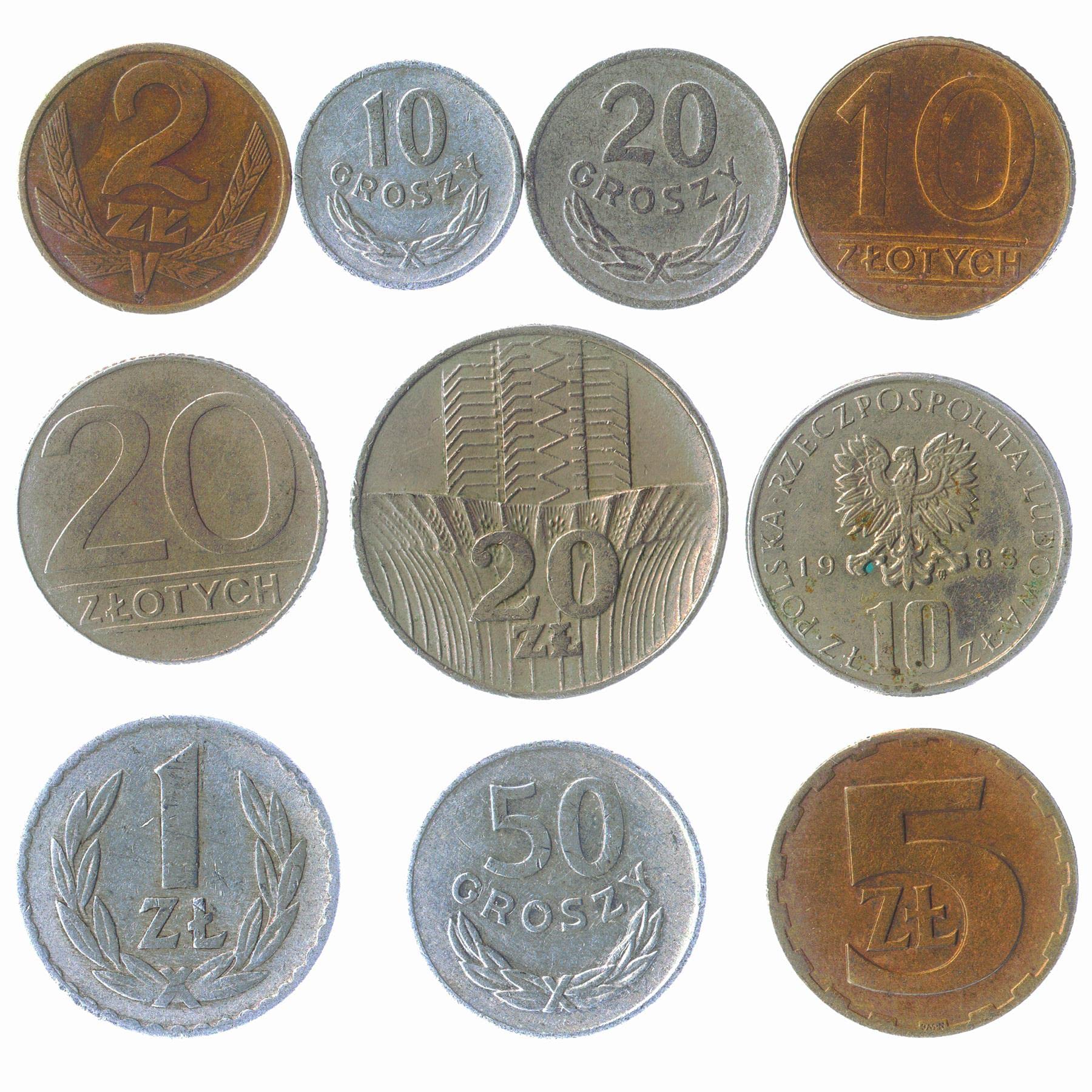 Amazon.com: Poland 10 Mixed Coins | Polish Currency | Grosz